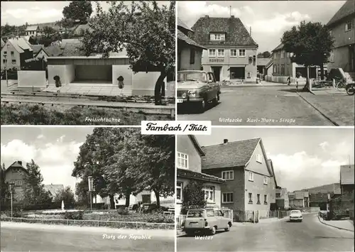 Freilichtbuehne = Thingstaette Freilichtbuehne Weiler Platz der Republik Autos