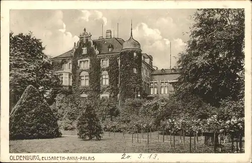 Oldenburg Niedersachsen Elisabeth Anna Palais / Oldenburg (Oldenburg) /Oldenburg  Stadtkreis