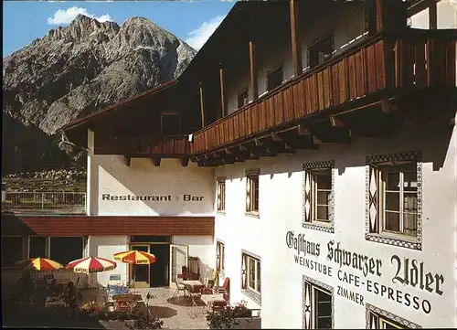 Pfaffenhofen Tirol Hotel Schwarzer Adler Kat. Pfaffenhofen