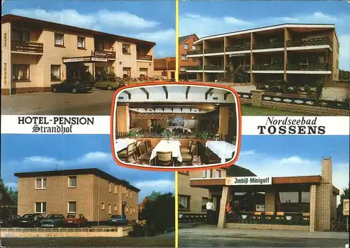 Tossens Hotel Pension Strandhof Kat. Butjadingen