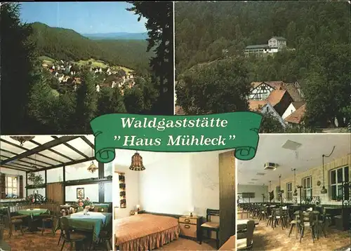 Iggelbach Waldgaststaette Haus Muehleck Kat. Elmstein
