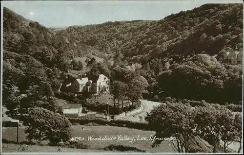 Ilfracombe North Devon Woodslade Valley Kat. North Devon