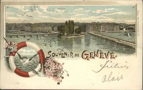 Geneve GE Bruecke Kat. Geneve