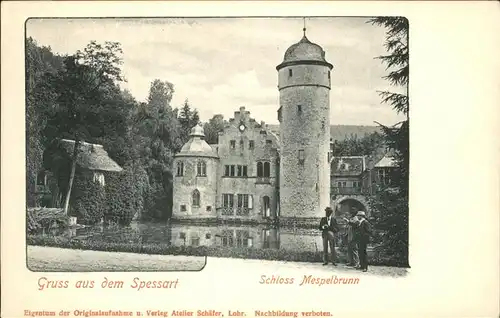 Mespelbrunn Schloss Kat. Mespelbrunn