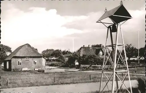 Sueddorf Amrum Nordseebad Feuerglocke / Nebel /Nordfriesland LKR