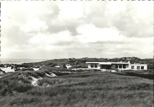 Nebel Amrum Strandhalle Kniepsand Kat. Nebel