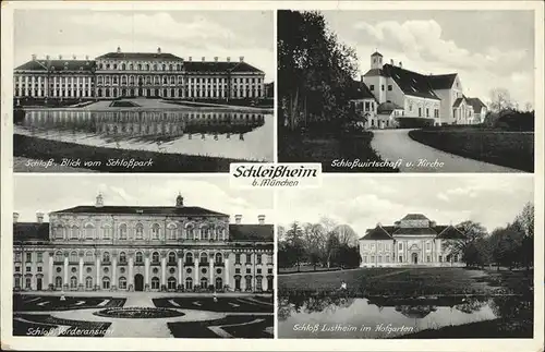 Schleissheim Oberschleissheim Schloss Kat. Oberschleissheim