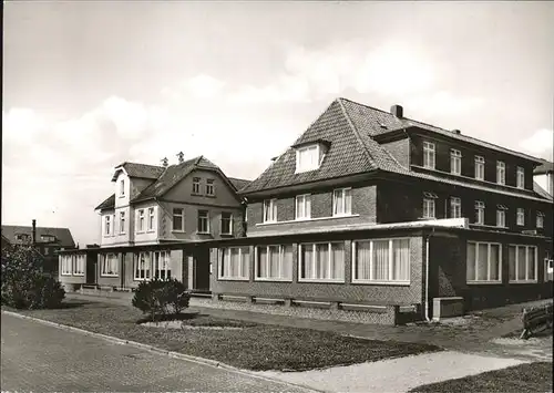 Langeoog christliches Erholungsheim Bethanien Kat. Langeoog