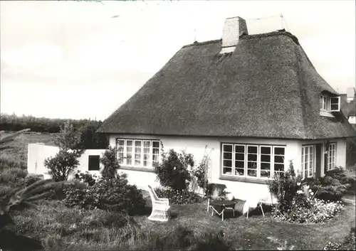 Nebel Amrum Riehme Ferienhaus Kat. Nebel