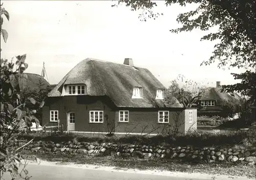 Nebel Amrum Ferienhaus Gundel Friedrichs Kat. Nebel