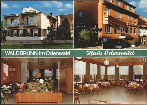 Waldbrunn Odenwald Haus Odenwald Klappkarte Kat. Waldbrunn