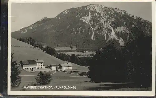 Mayergschwendt Mayergschwendt Kat. Ruhpolding