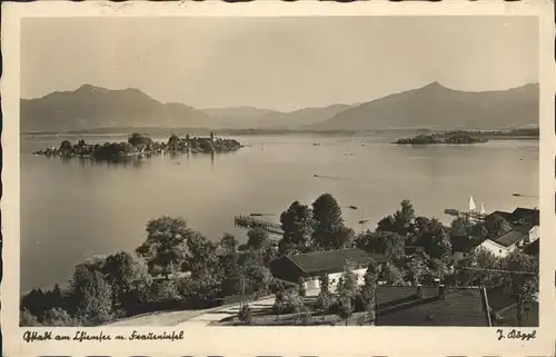 Gstadt Fraueninsel Chiemsee Kat. Gstadt a.Chiemsee