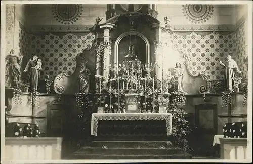 Ehrenkirchen Kirche Altar Kat. Ehrenkirchen