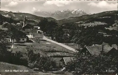 Aach Oberstaufen Saentis Kat. Oberstaufen