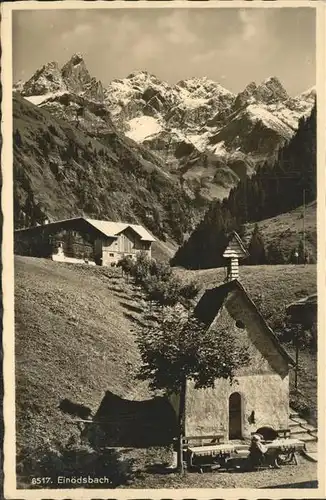 Einoedsbach Maedelgabelgruppe Kat. Oberstdorf