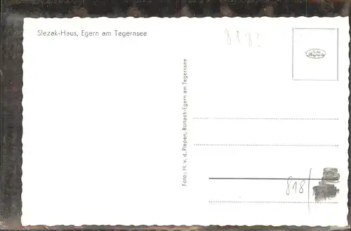 Egern Tegernsee Slezak Haus Kat. Rottach-Egern