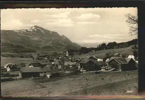 Vorderburg Immenstadt Gruenten / Rettenberg /Oberallgaeu LKR