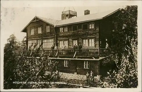 Hocheck Oberaudorf Kaspar Geitner Haus / Oberaudorf /Rosenheim LKR