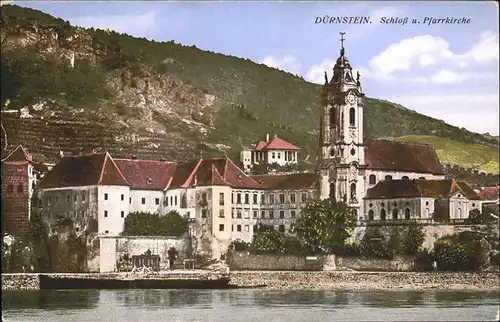 Duernstein Wachau Schloss Pfarrkirche / Duernstein /Waldviertel