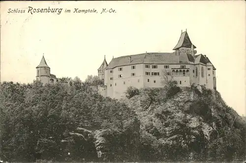 Rosenburg Mold Schloss Rosenburg Kamptale Kat. Rosenburg Mold