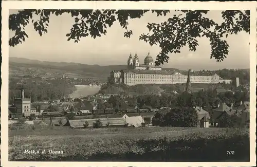 wz51465 Melk Donau Donau Kategorie. Melk Alte Ansichtskarten