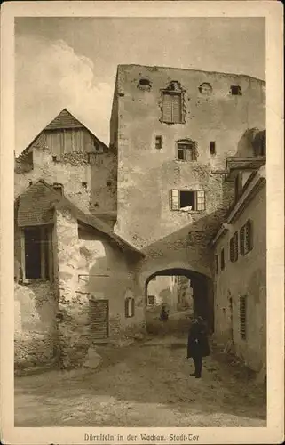 Duernstein Wachau Wachau Stadt Tor / Duernstein /Waldviertel