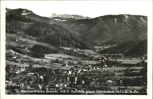 Gresten Duerrenstein Sommerfrische Kat. Gresten