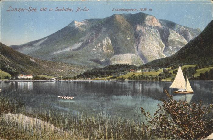 Lunz See Niederoesterreich Scheiblingstein Lunz Am See Mostviertel Eisenwurzen Nr Wz51657 Oldthing Ansichtskarten Niederosterreich