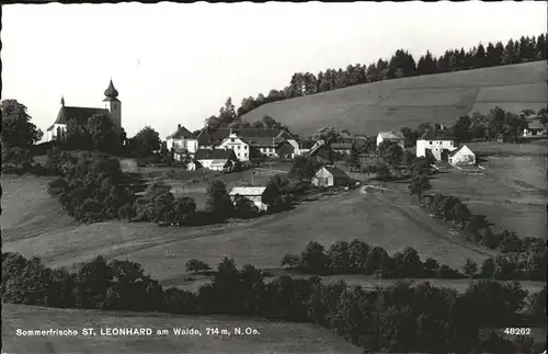 St Leonhard Forst Niederoesterreich Walde  Kat. St. Leonhard am Forst