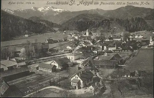 St Aegyd Neuwalde Hoher Goeller Kat. St. Aegyd am Neuwalde