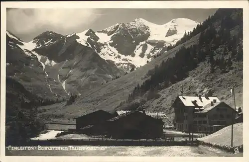 Ferleiten Bernsteiner Tauerngasthof Kat. Salzburg