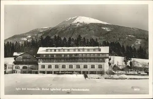 Igls Innsbruck Hotel Iglershof Patscherkofel Kat. Innsbruck