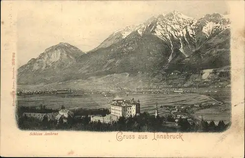 Innsbruck Schloss Ambras Kat. Innsbruck