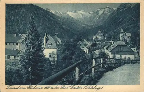 Boeckstein Tauernbahn Bad Gastein Kat. Bad Gastein