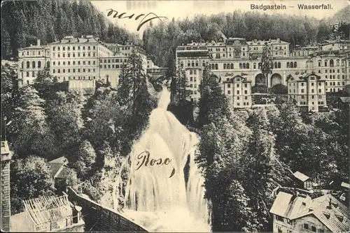 Bad Gastein Wasserfall  Kat. Bad Gastein