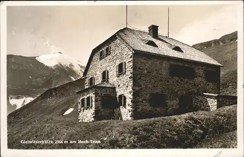 Fusch Grossglocknerstrasse Gleiwitzerhuette Hoch Tenn Kat. Fusch an der Grossglocknerstrasse