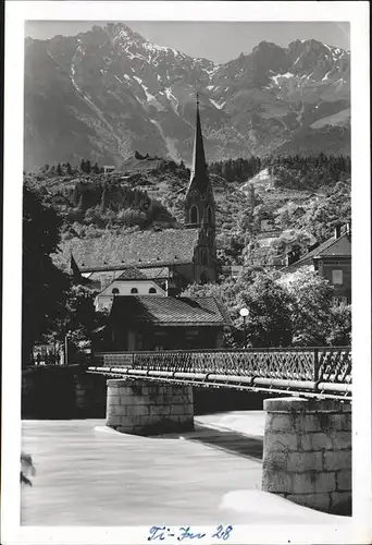 Innsbruck Bruecke Kat. Innsbruck