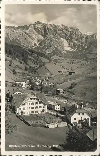 Dienten Hochkoenig  Kat. Dienten am Hochkoenig