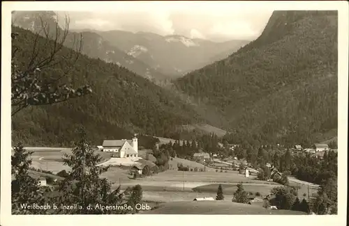 Weissbach Alpenstrasse  Kat. Schneizlreuth