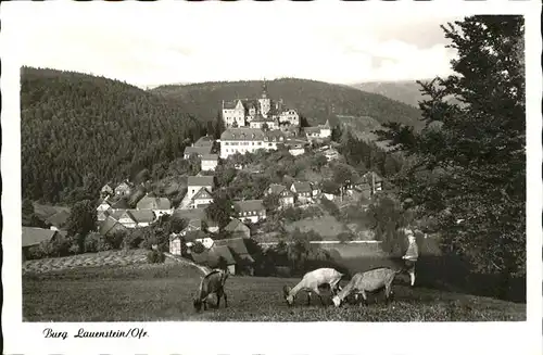 Lauenstein Oberfranken Burg Kat. Ludwigsstadt