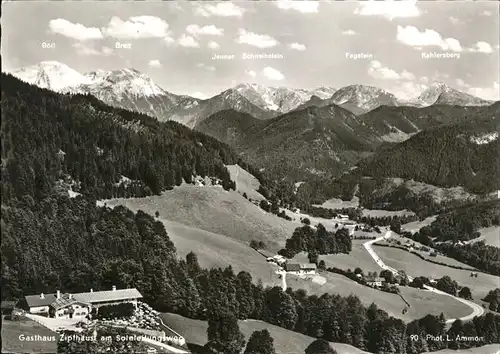 Berchtesgaden Gasthaus Zipfhaeusl Kat. Berchtesgaden