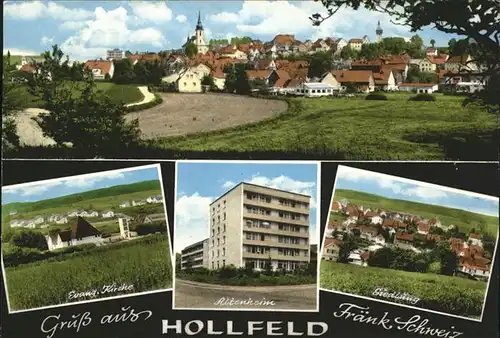 Hollfeld Kirche Altenheim Siedlung Kat. Hollfeld