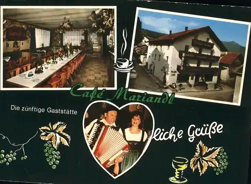 kk01868 Lam Oberpfalz Cafe Mariandl Kategorie. Lam Alte Ansichtskarten