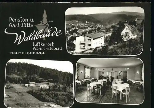 Warmensteinach Pension Waldbaude Kat. Warmensteinach