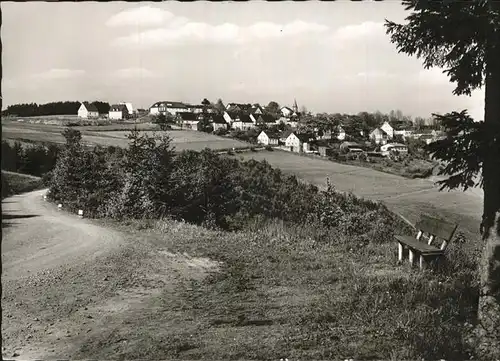 Bernstein Wald Gesamtansicht Kat. Schwarzenbach a.Wald