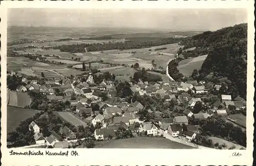 Kasendorf Oberfranken Gesamtansicht Kat. Kasendorf