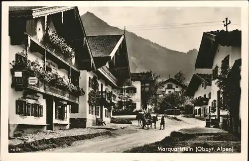 Marquartstein Dorfstrasse Kat. Marquartstein