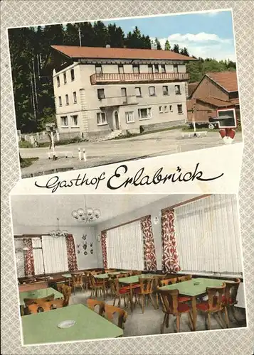 Wallenfels Gasthof Erlabrueck Kat. Wallenfels