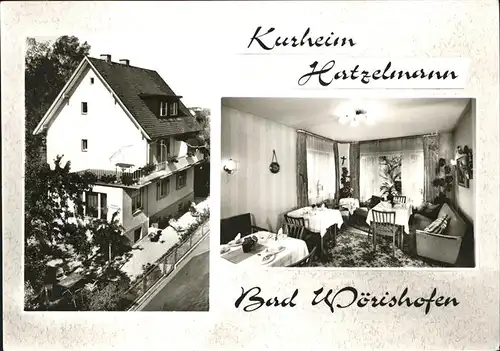 Bad Woerishofen Kurheim Hatzelmann Kat. Bad Woerishofen